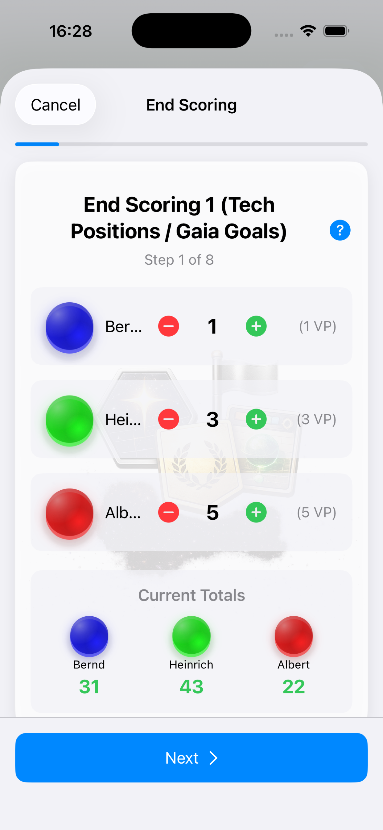 Gaia Project Counter Screenshot 5