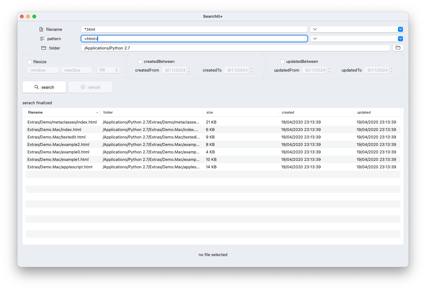 SearchIt Screenshot 2