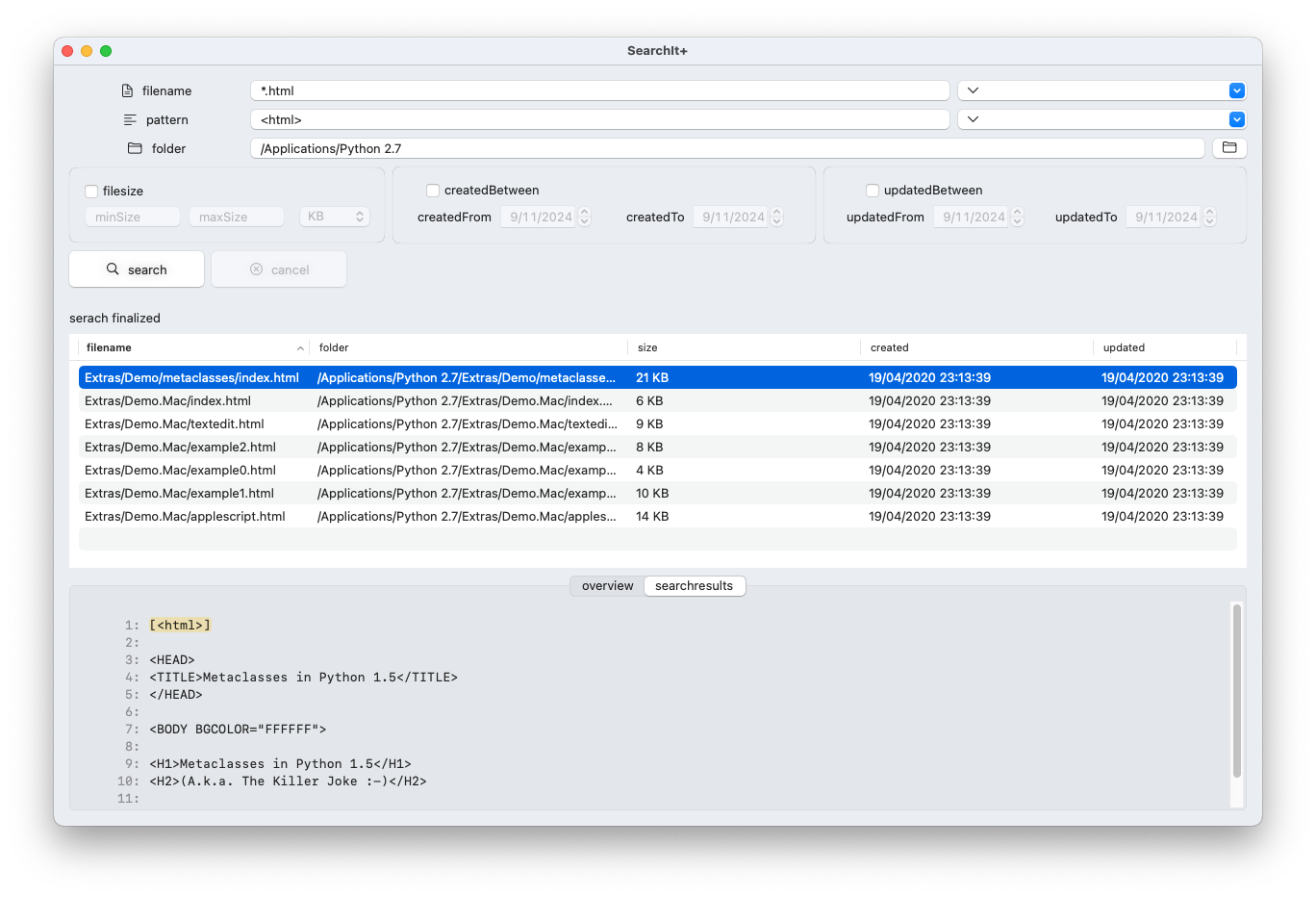 SearchIt Screenshot 4