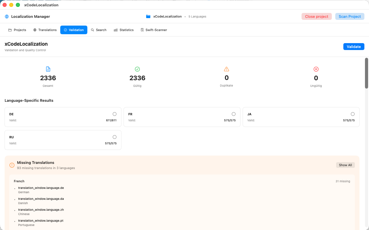 xCodeLocalization Screenshot 4