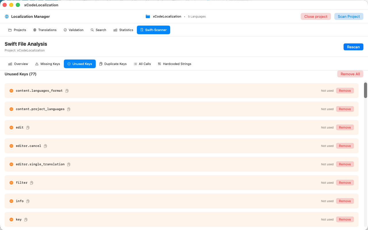 xCodeLocalization Screenshot 9
